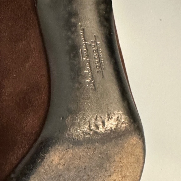 Salvatore Ferragamo Brown Loafers - Picture 6 of 13